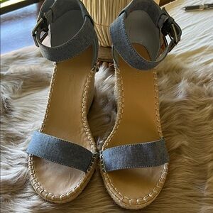 Nautica Women's Blue Espadrille Sandals